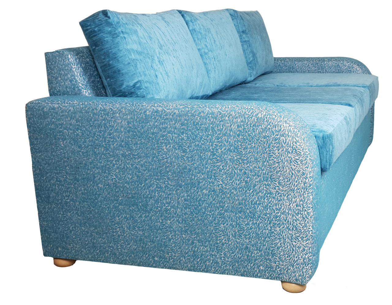 CU2528 3 Seat Sofa, Healthcare Safe Furniture, Wooden Frame